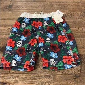 NEW GAP Star Wars swim trunks